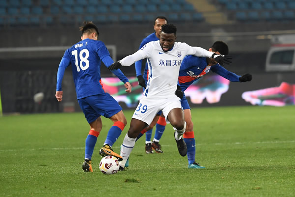 中超，滄州雄獅，上海申花